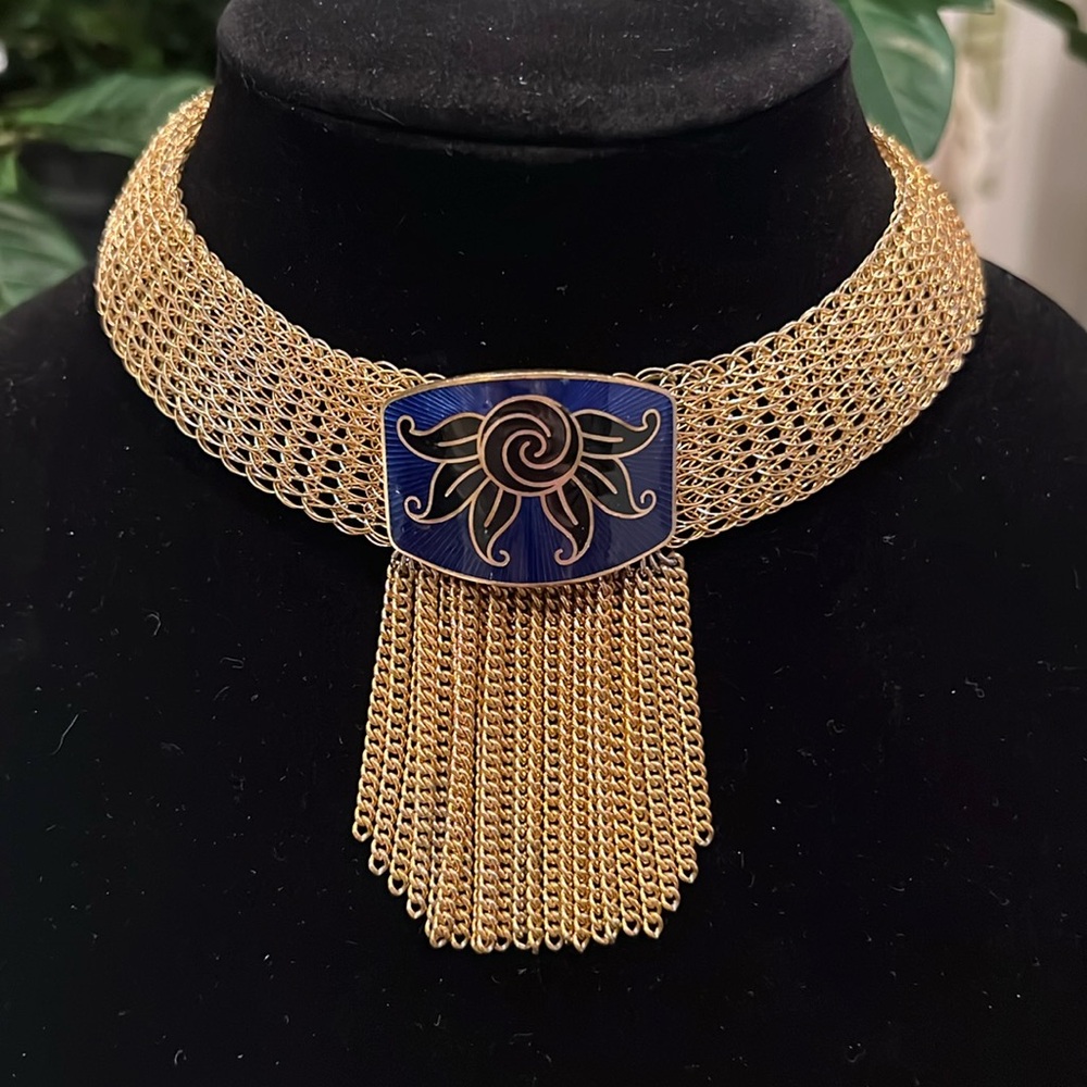 1970’s Sandor enamel choker.